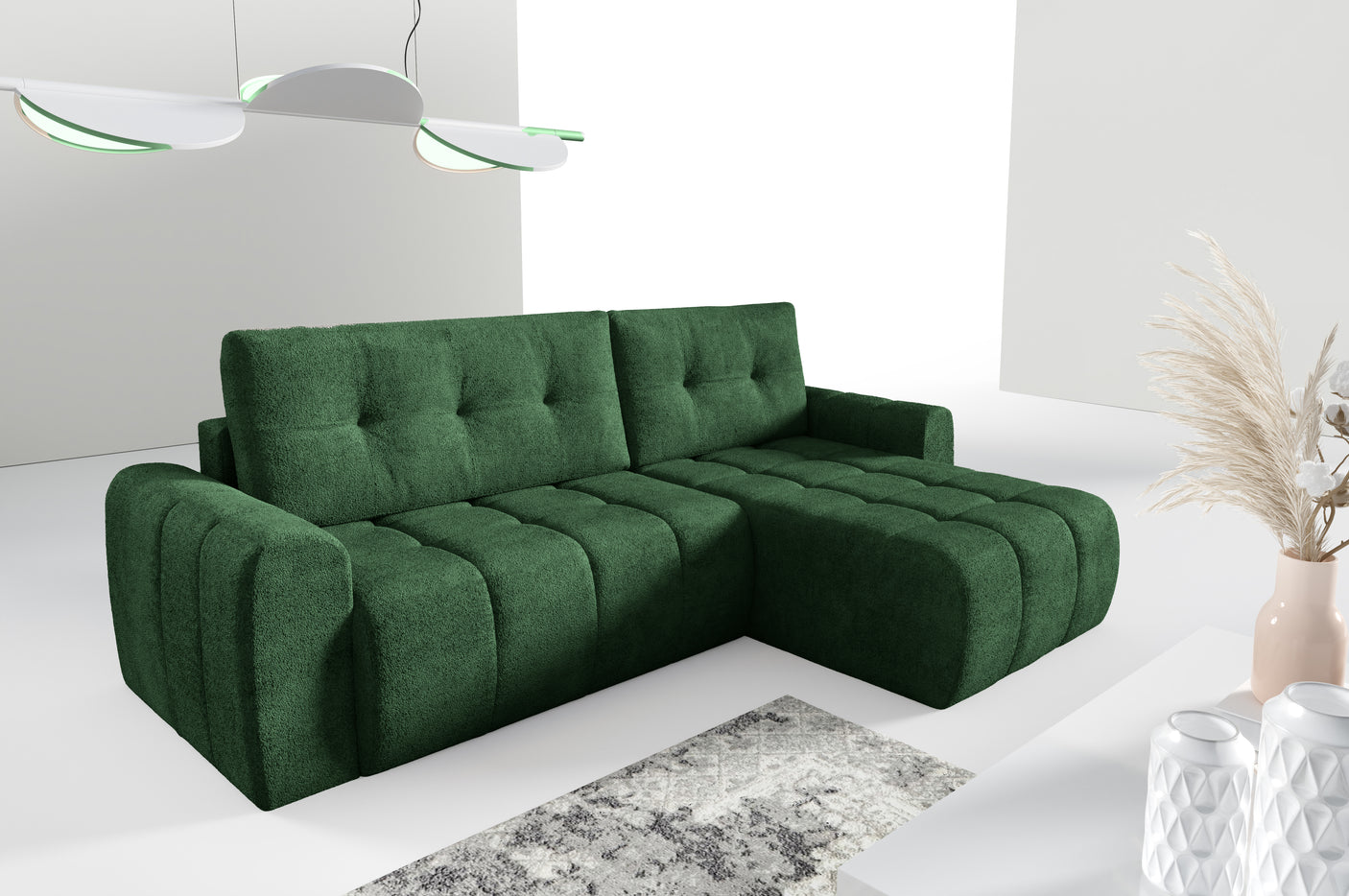 Fairford [LI] Corner Sofa Bed with Storage