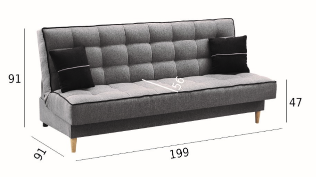 Harlow [LI] Sofa Bed Convertible