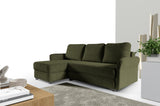 Ventnor [LI] Corner Sofa Bed with Storage