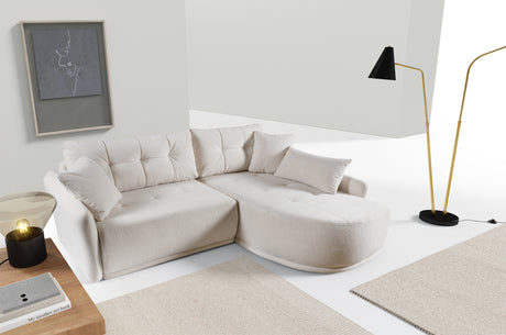 Tadley [LI] Corner Sofa Bed with Storage