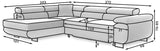 Midhurst Corner Sofa Bed with Storage