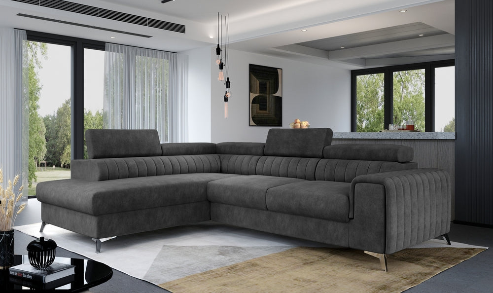 Leiston Corner Sofa Bed with Storage