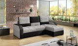 Denton Corner Sofa Bed with Storage