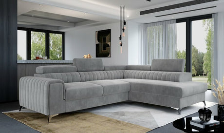 Leiston Corner Sofa Bed with Storage M84