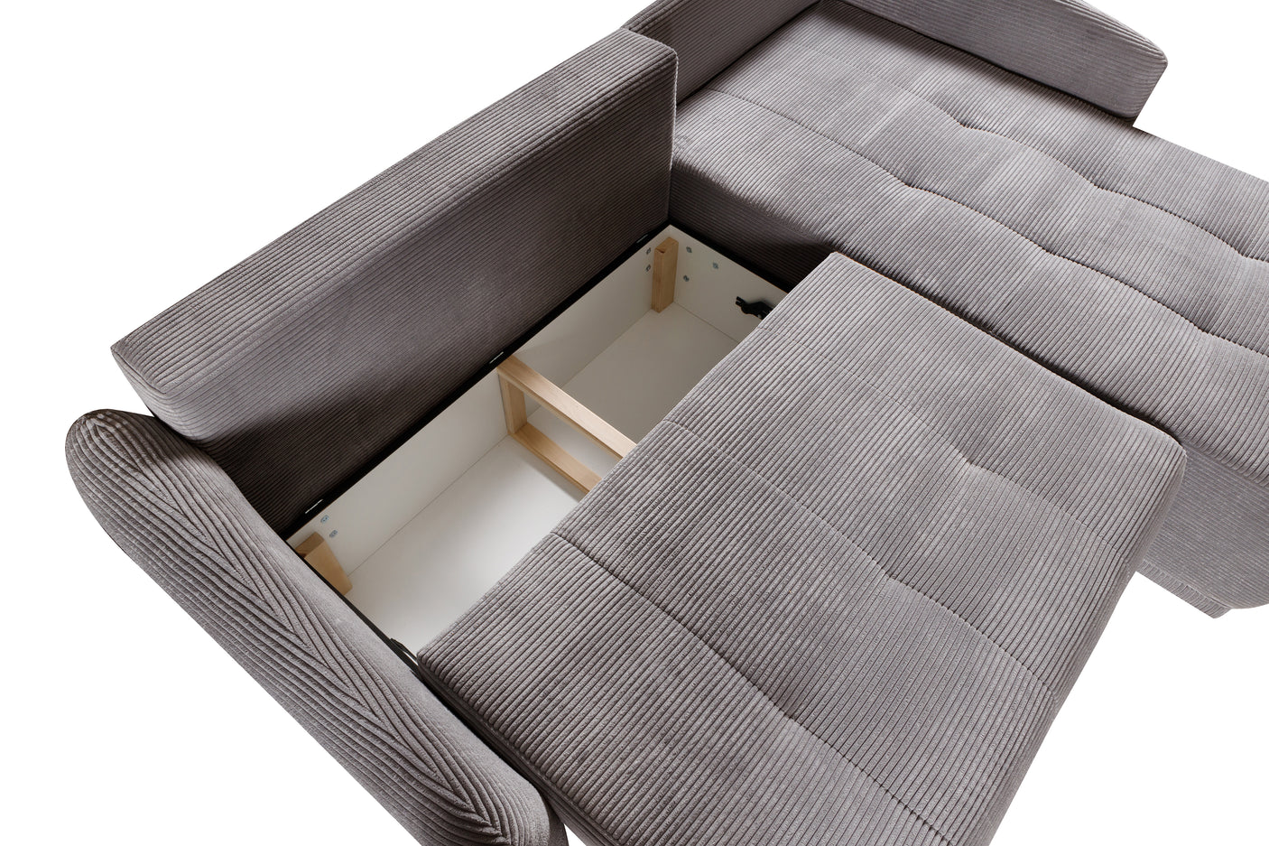 Oswestry [LI] Corner Sofa Bed with Storage