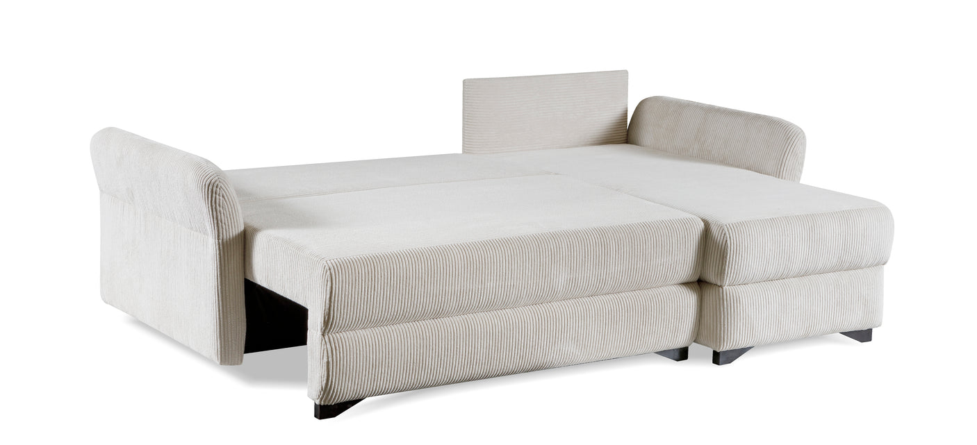 Ventnor [LI] Corner Sofa Bed with Storage