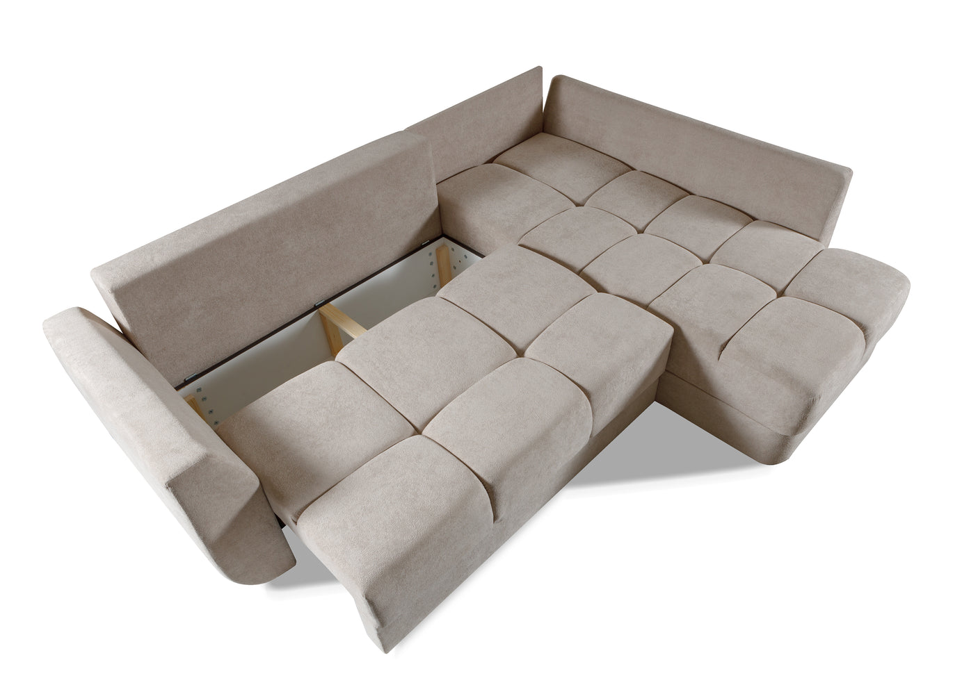 Scunthorpe Corner Sofa Bed with Storage