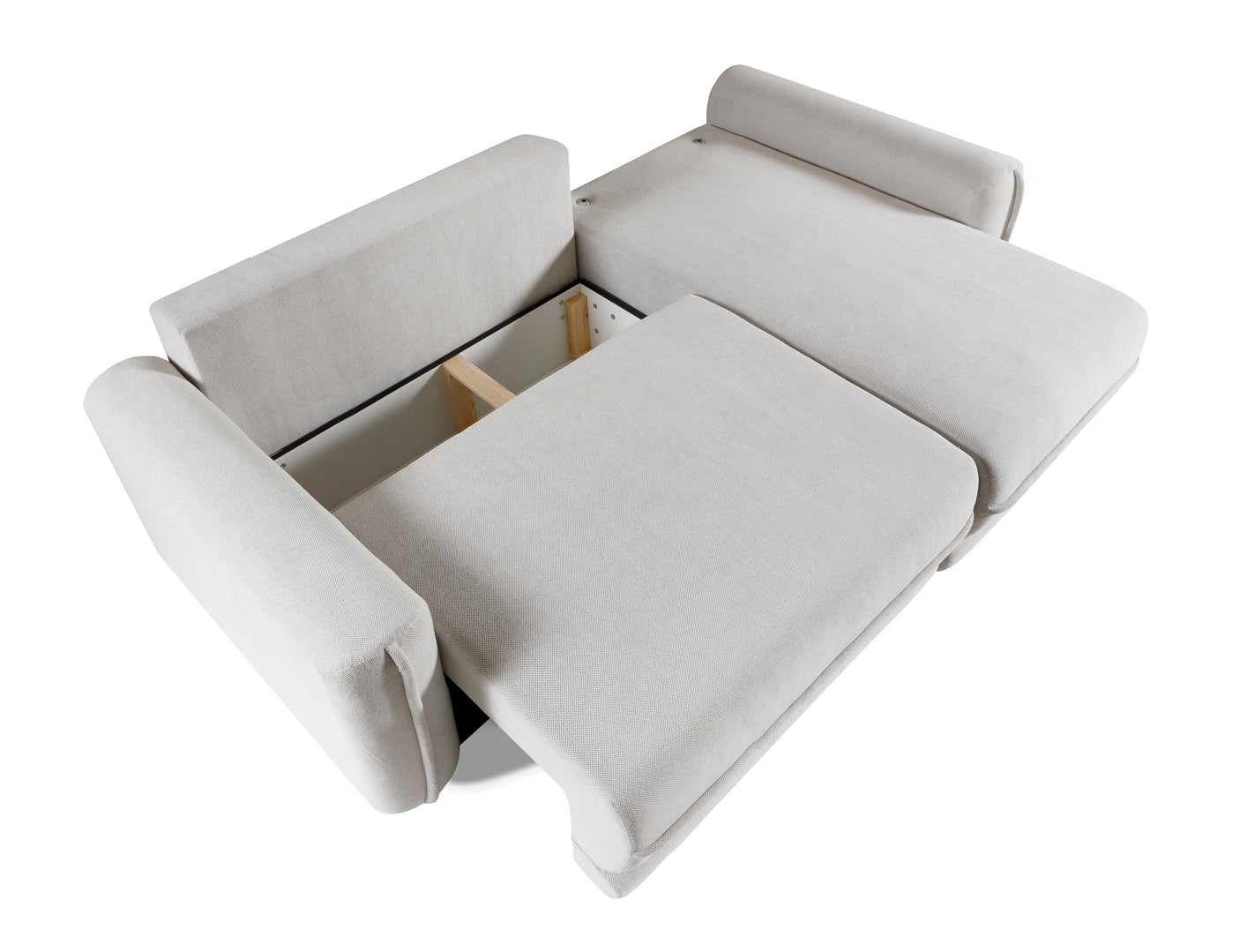 Malvern [LI] Corner Sofa Bed with Storage