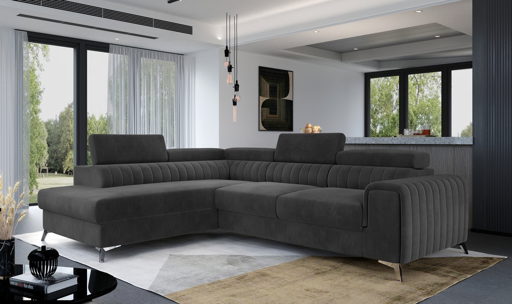 Leiston Corner Sofa Bed with Storage