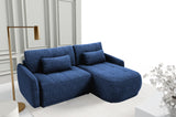 Barnsley [LI] Corner Sofa Bed with Storage