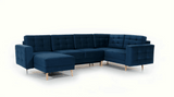 Sunderland U Shaped Sofa Bed with Storage
