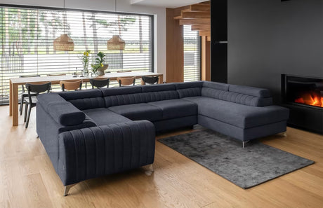 Leiston U Shaped Sofa Bed with Storage