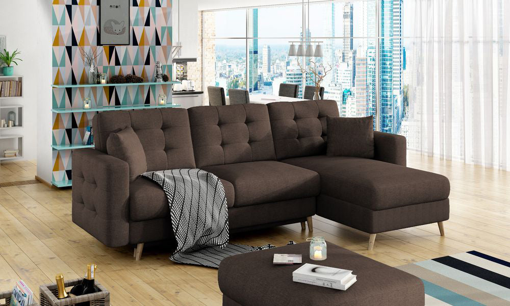 Sunderland Corner Sofa Bed with Storage