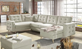 Sunderland U Shaped Sofa Bed with Storage