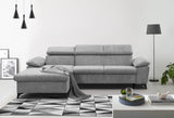 Heathrow [MR] Corner Sofa Bed with Storage