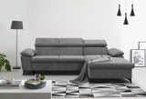 Heathrow [MR] Corner Sofa Bed with Storage