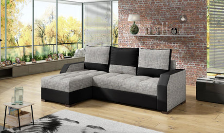 Denton Corner Sofa Bed with Storage