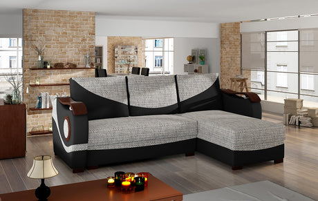 Skegness Corner Sofa Bed with Storage