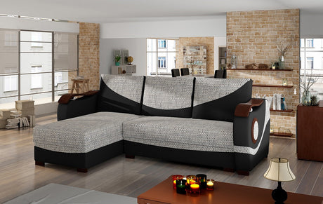 Skegness Corner Sofa Bed with Storage