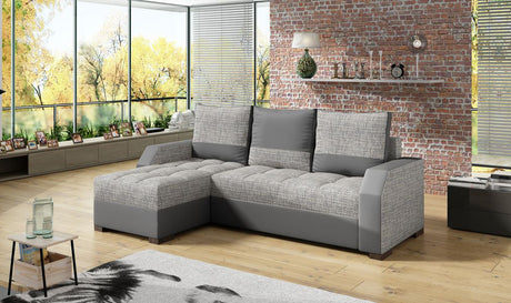 Denton Corner Sofa Bed with Storage