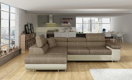 Grantham Corner Sofa Bed with Storage