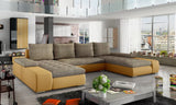 Leigh U Shaped Sofa Bed with Storage