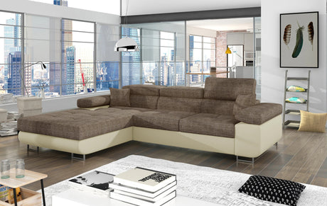 Eastbourne Corner Sofa Bed with Storage