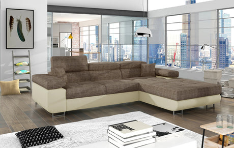 Eastbourne Corner Sofa Bed with Storage