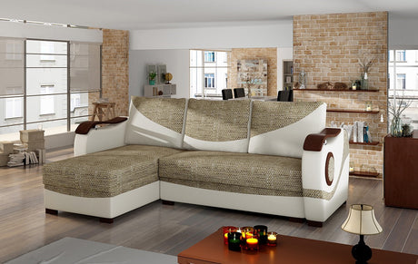 Skegness Corner Sofa Bed with Storage