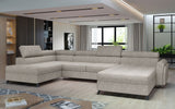 Belper U Shaped Sofa Bed with Storage