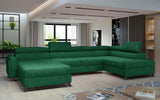 Belper U Shaped Sofa Bed with Storage