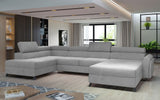 Belper U Shaped Sofa Bed with Storage