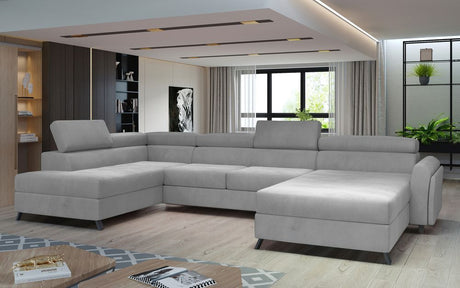 Belper U Shaped Sofa Bed with Storage