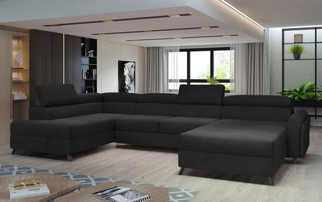 Belper U Shaped Sofa Bed with Storage