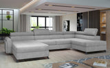 Belper U Shaped Sofa Bed with Storage