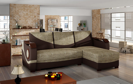 Skegness Corner Sofa Bed with Storage