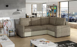 Coleford Corner Sofa Bed with Storage