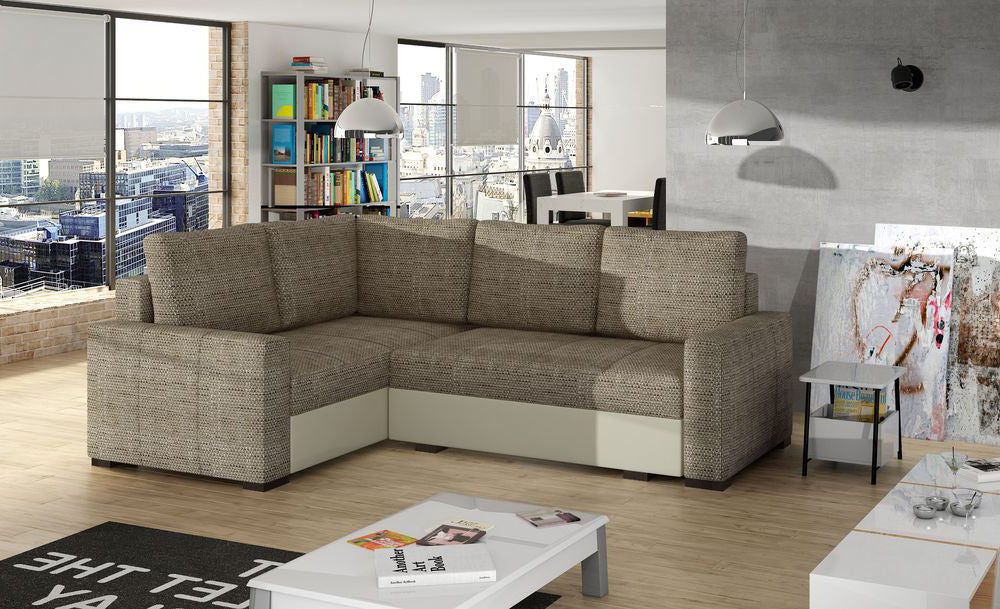 Coleford Corner Sofa Bed with Storage