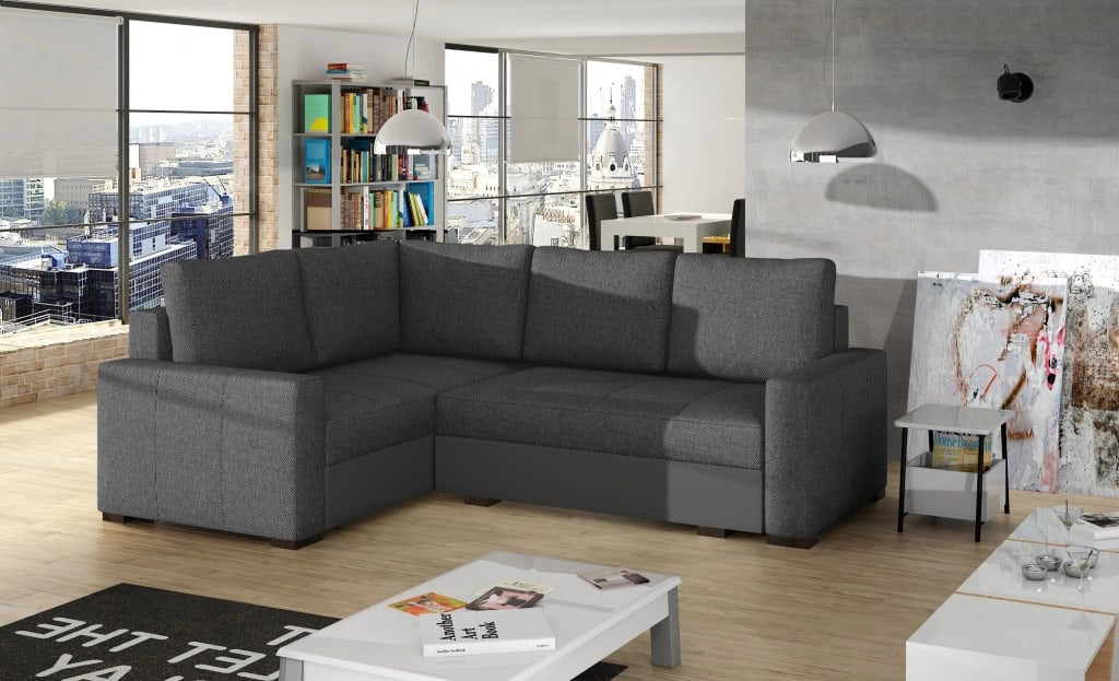 Coleford Corner Sofa Bed with Storage