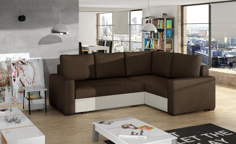 Coleford Corner Sofa Bed with Storage