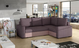 Coleford Corner Sofa Bed with Storage