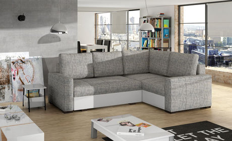 Coleford Corner Sofa Bed with Storage