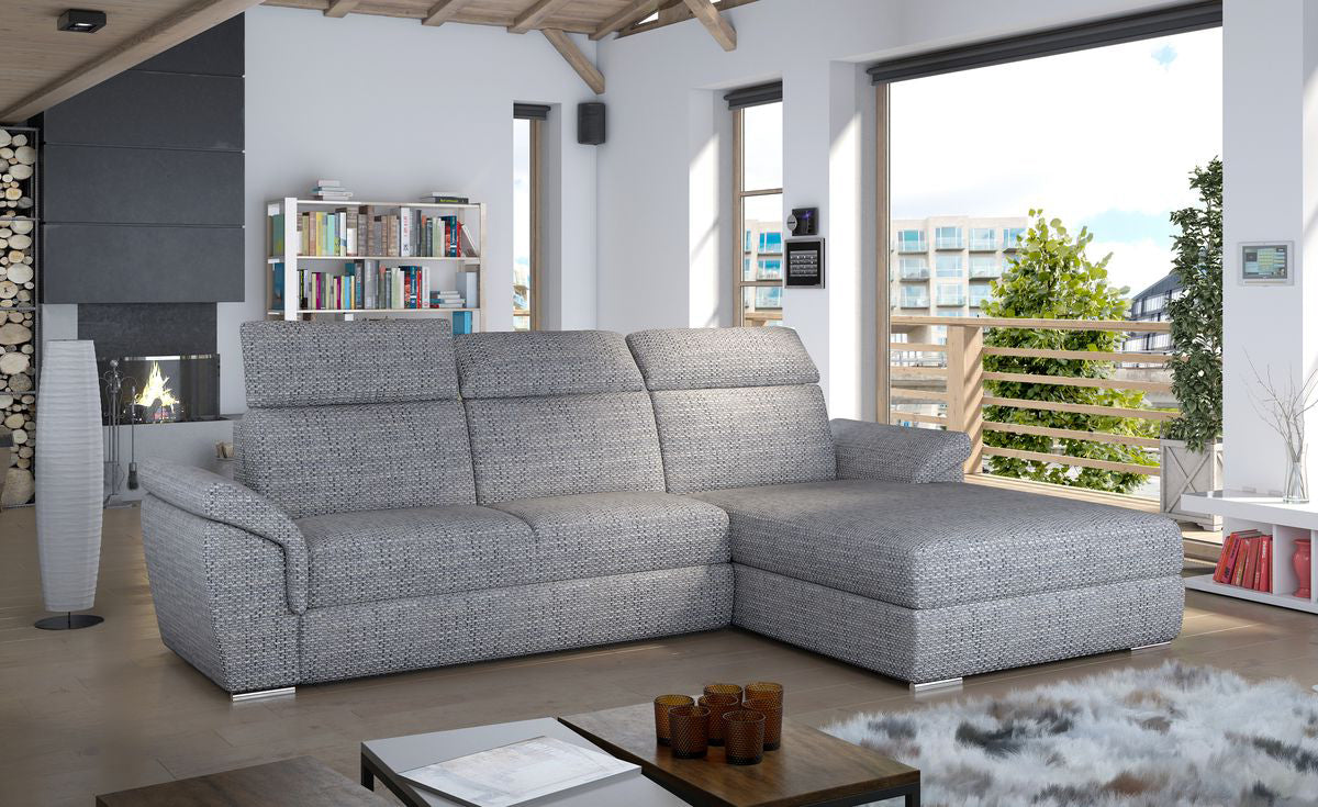 Cromer Corner Sofa Bed with Storage