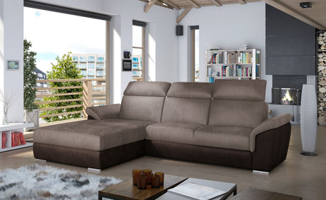 Cromer Corner Sofa Bed with Storage