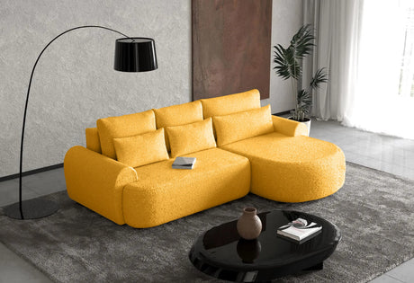 Bishop [MR] Corner Sofa Bed with Storage