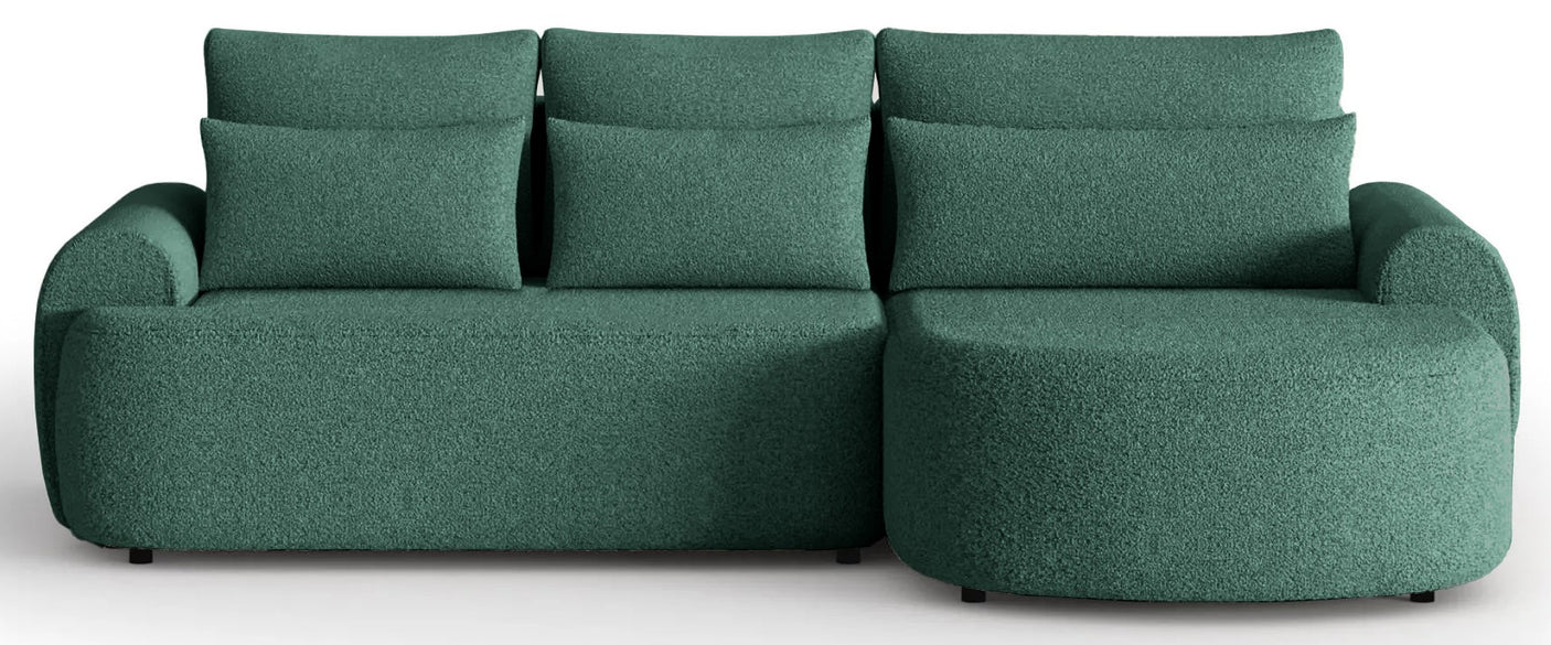 Bishop [MR] Corner Sofa Bed with Storage