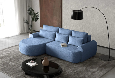 Bishop [MR] Corner Sofa Bed with Storage