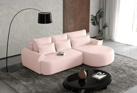 Bishop [MR] Corner Sofa Bed with Storage