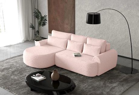 Bishop [MR] Corner Sofa Bed with Storage