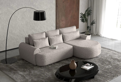 Bishop [MR] Corner Sofa Bed with Storage